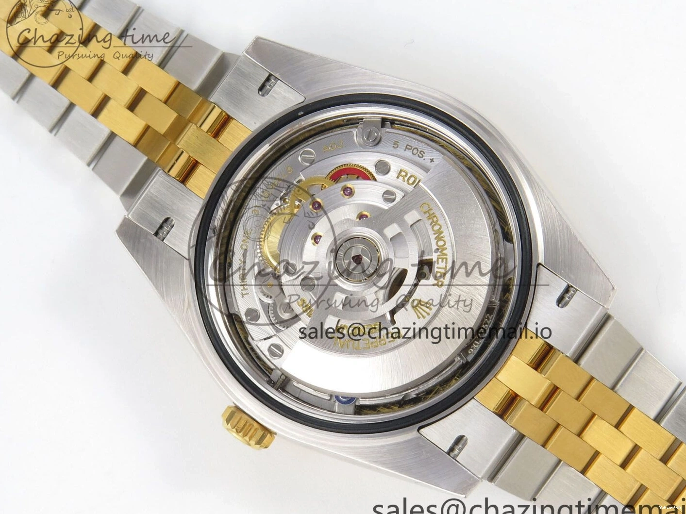 SS Edition Best Roman 1:1 DateJust Jubilee Bracelet Dial Gray 126333 (Weighted) 41 SH3235 ARF on YG 1228